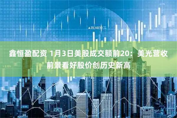 鑫恒盈配资 1月3日美股成交额前20：美光营收前景看好股价创历史新高